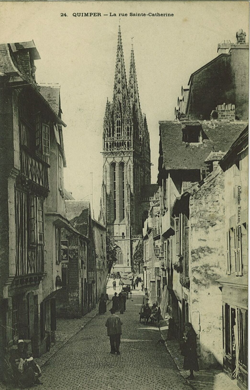 La rue Sainte-Catherine - carte postale - btv1b101...