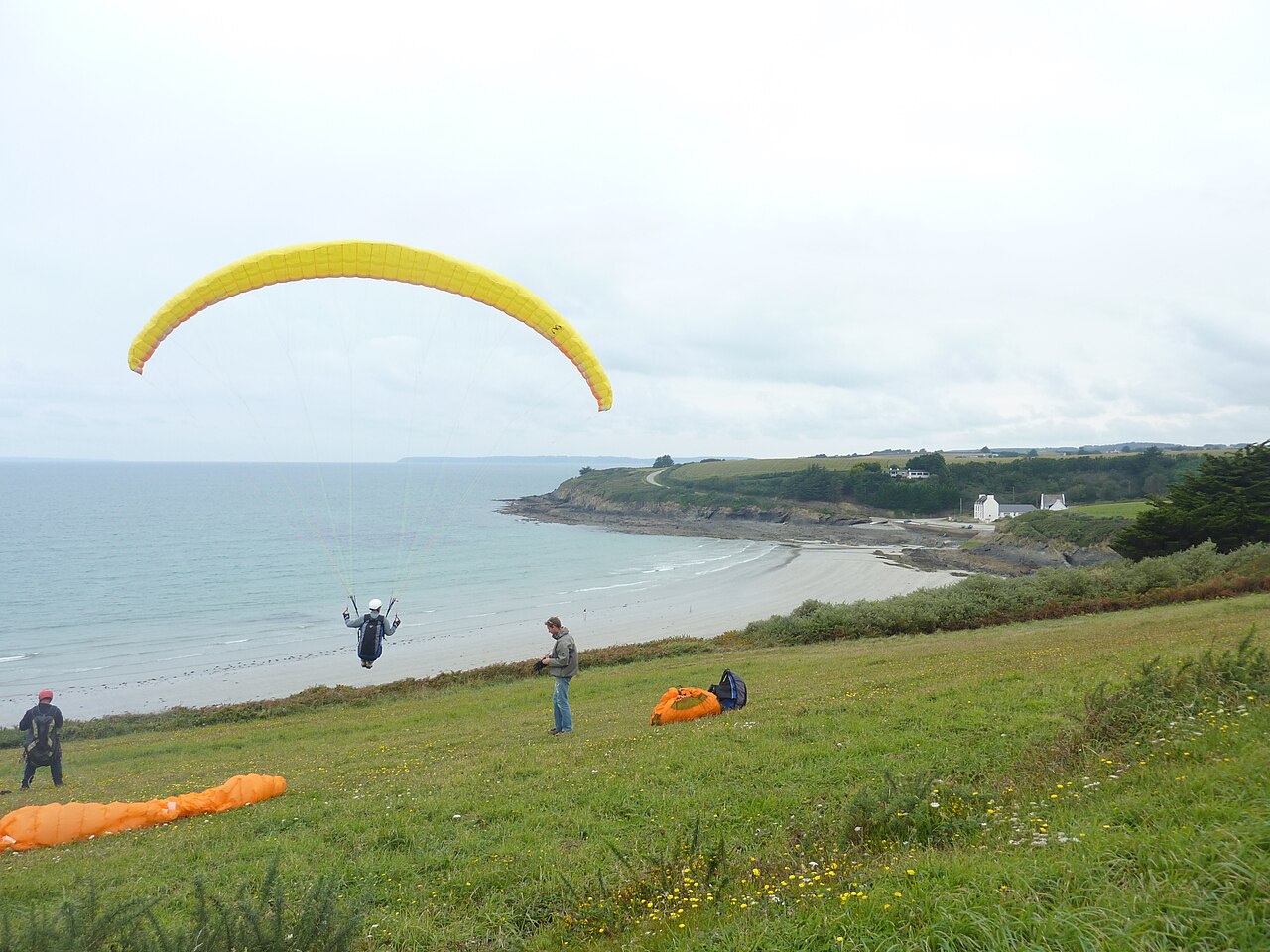 012 Parapente près de Pentrez Site de Cameros
